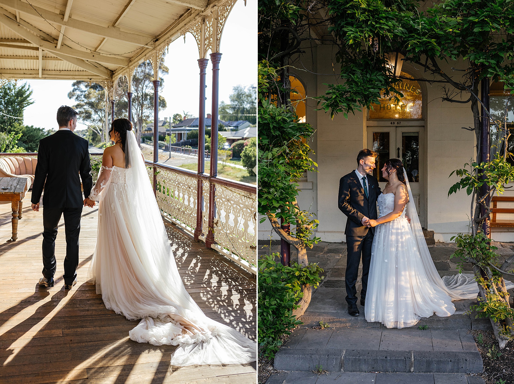 Wedding photography at Goldmines Hotel Bendigo by Tanya Strauss Photography
