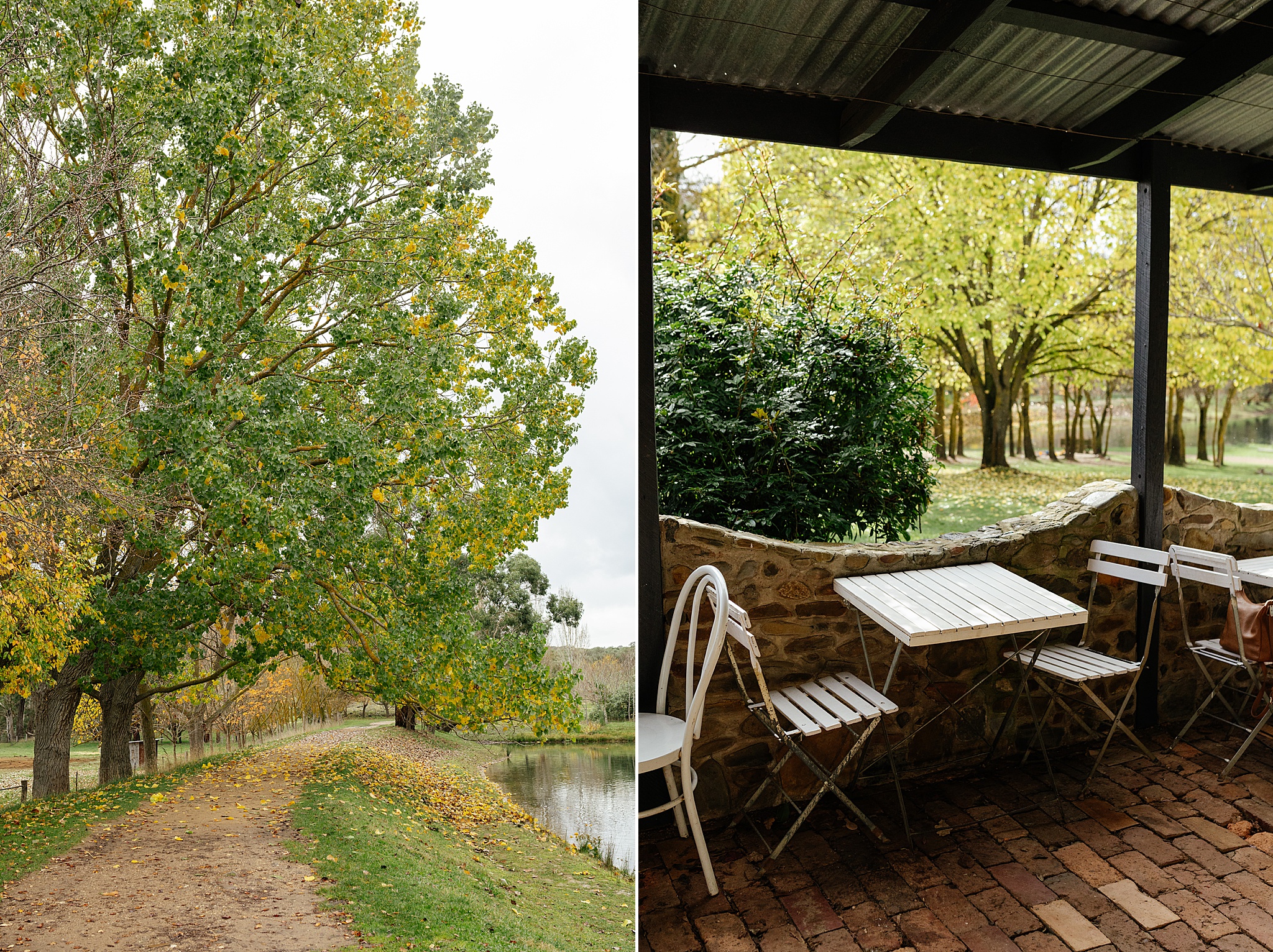 Cafe at Lavandula wedding venue.