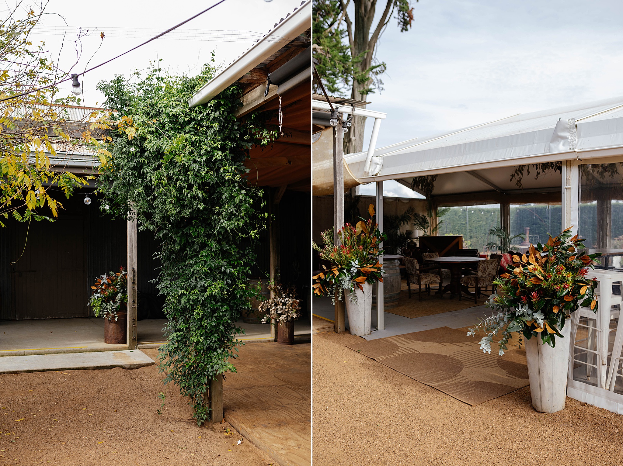 Wooden dance floor offering guests peaceful spaces to dance at Quirindi Stables.