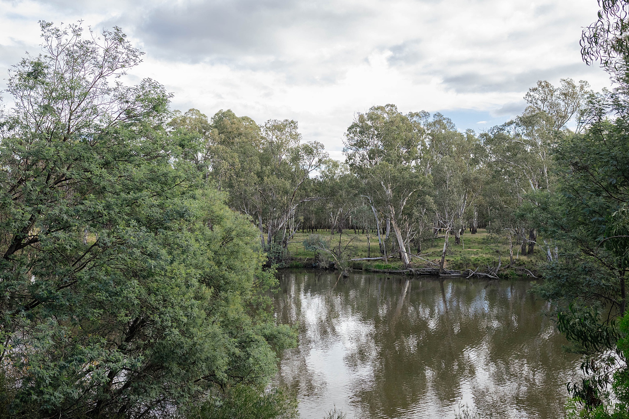 Frontage to the Goulburn River at Tahbilk Winery, Nagambie.