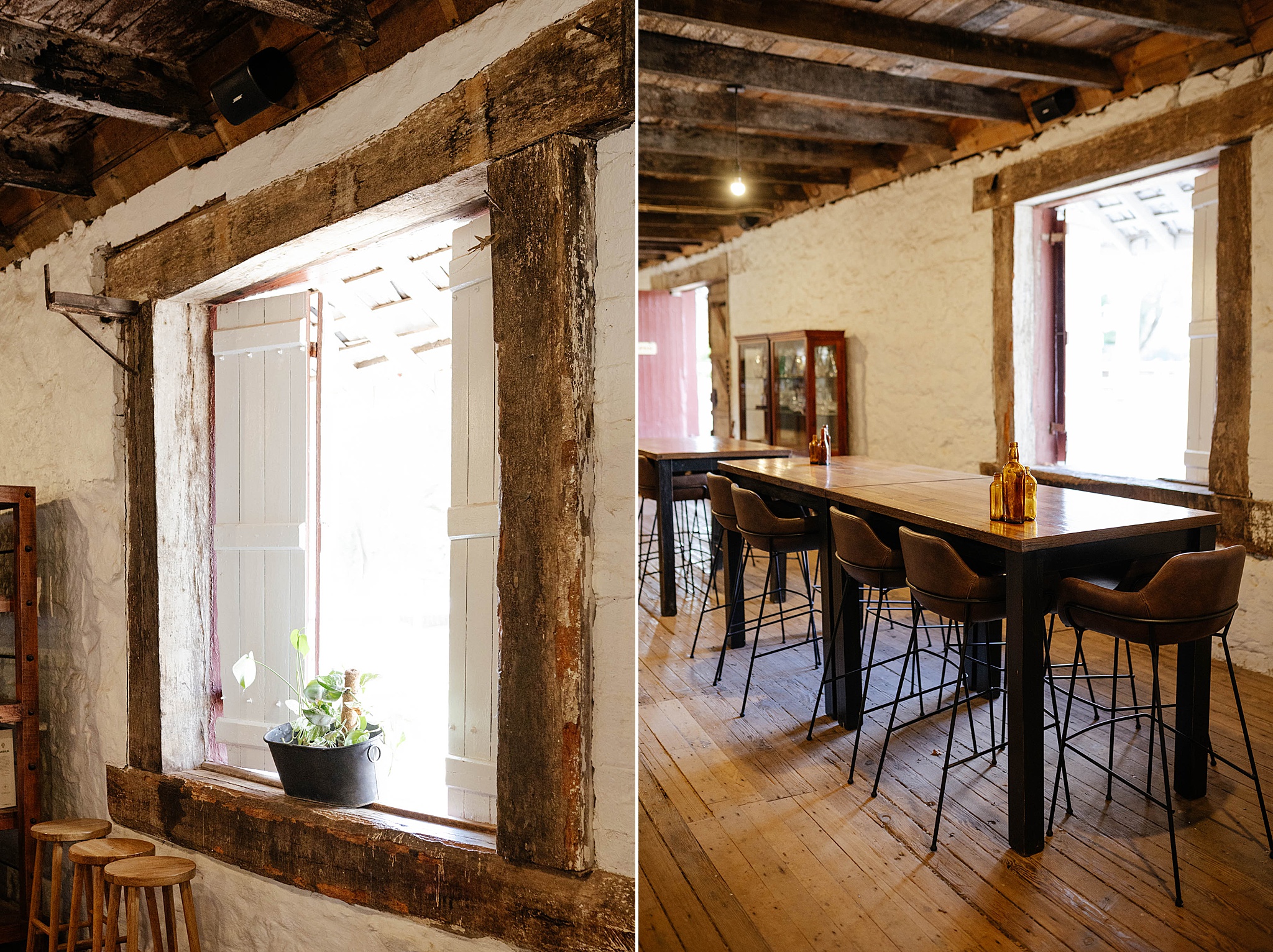 Historic winery building where Wine can be tasted.